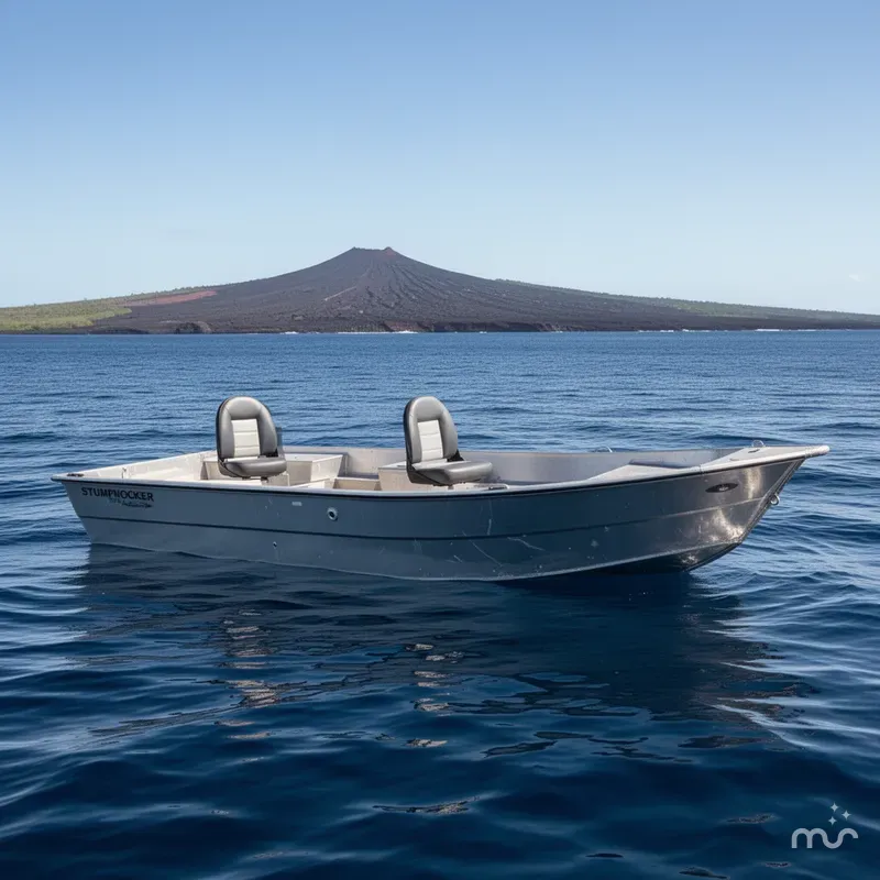 Slide: The Image of Salty Boats STUMPNOCKER 175 SKIFF TILLER 2025 - 2