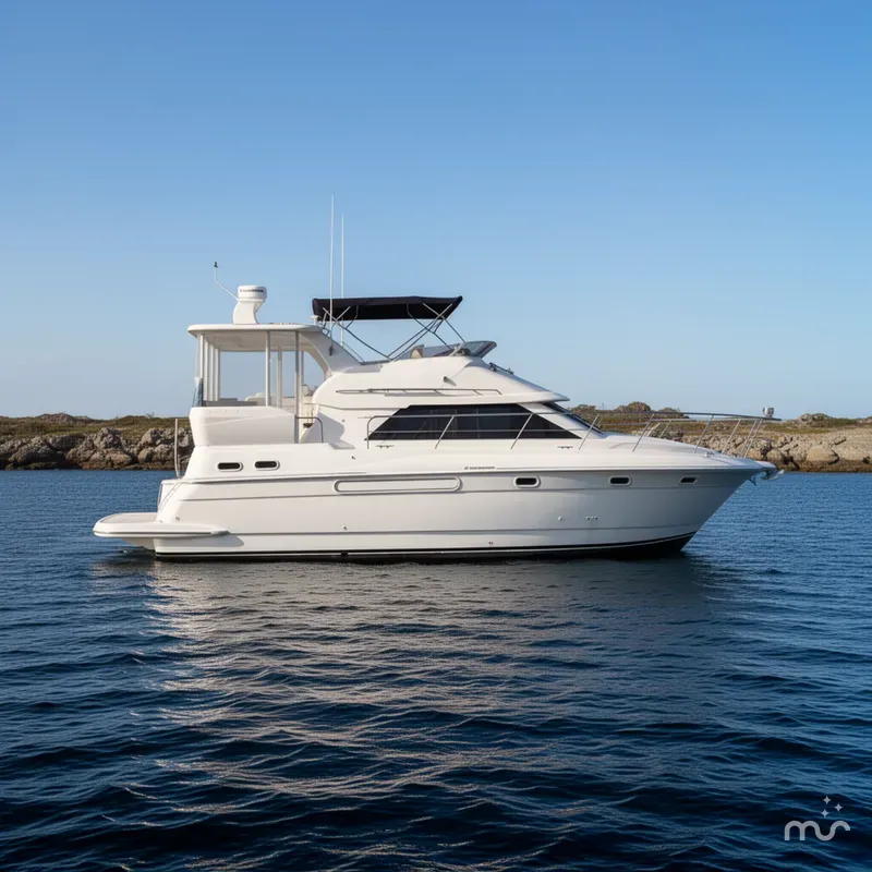 Slide: The Image of Cruisers 3750 Motoryacht 2001 - 2
