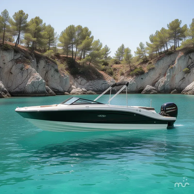 Slide: The Image of Sea Ray SPX 210 Outboard 2022 - 2