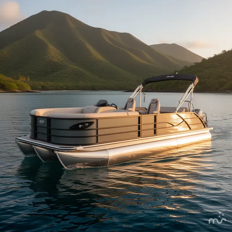 The Image of Bentley Pontoons Legacy 223 Swingback Tritoon & Honda 4-Stroke EFI 2026 - 0