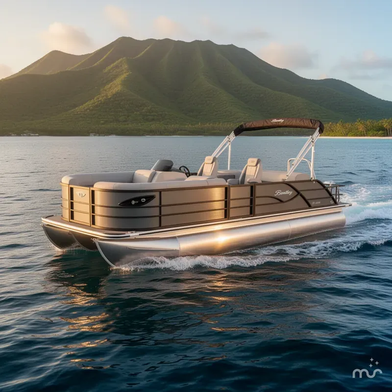 The Image of Bentley Pontoons Legacy 220 Swingback & Honda 4-Stroke EFI 2026 - 0