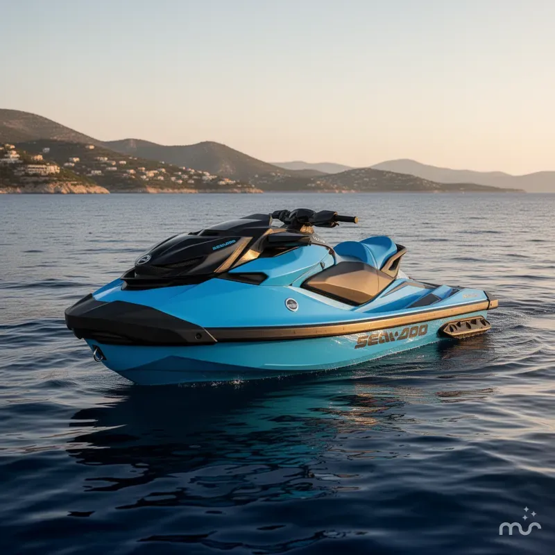 The Image of Sea-Doo RXP-X™ 325 Tech, BRP Premium A, iBR Gulfstream Blu 2026 - 0