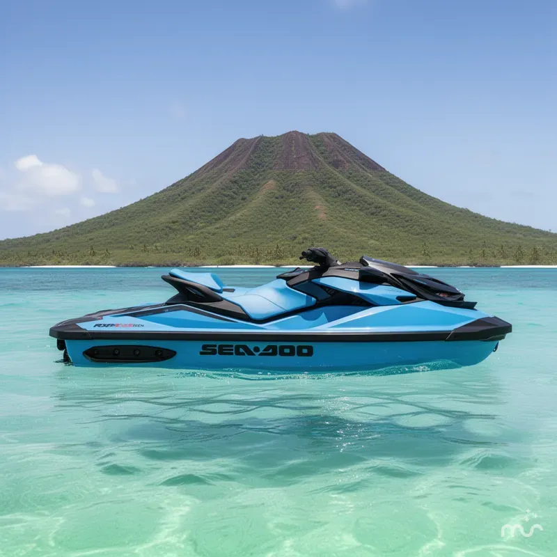Slide: The Image of Sea-Doo RXP-X™ 325 Tech, BRP Premium A, iBR Gulfstream Blu 2026 - 2