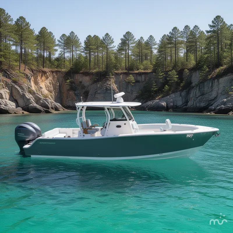 Slide: The Image of Sportsman Open 252 Center Console 2026 - 2