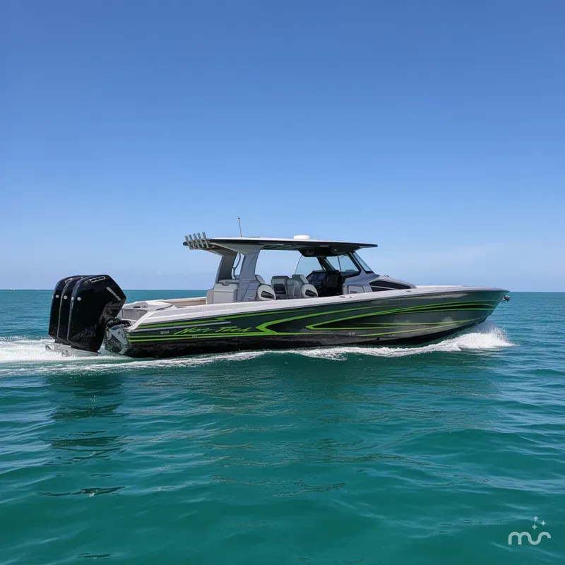 Slide: The Image of Nor-Tech 500 Sport Center Console 2024 - 0