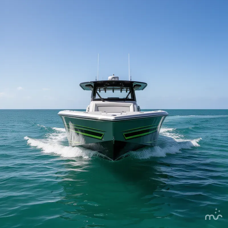 Slide: The Image of Nor-Tech 500 Sport Center Console 2024 - 2