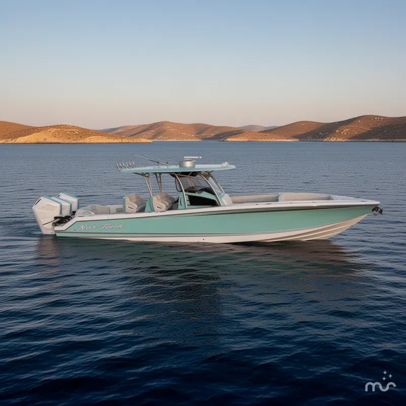 Slide: The Image of Nor-Tech 390 Sport Center Console 2024 - 2