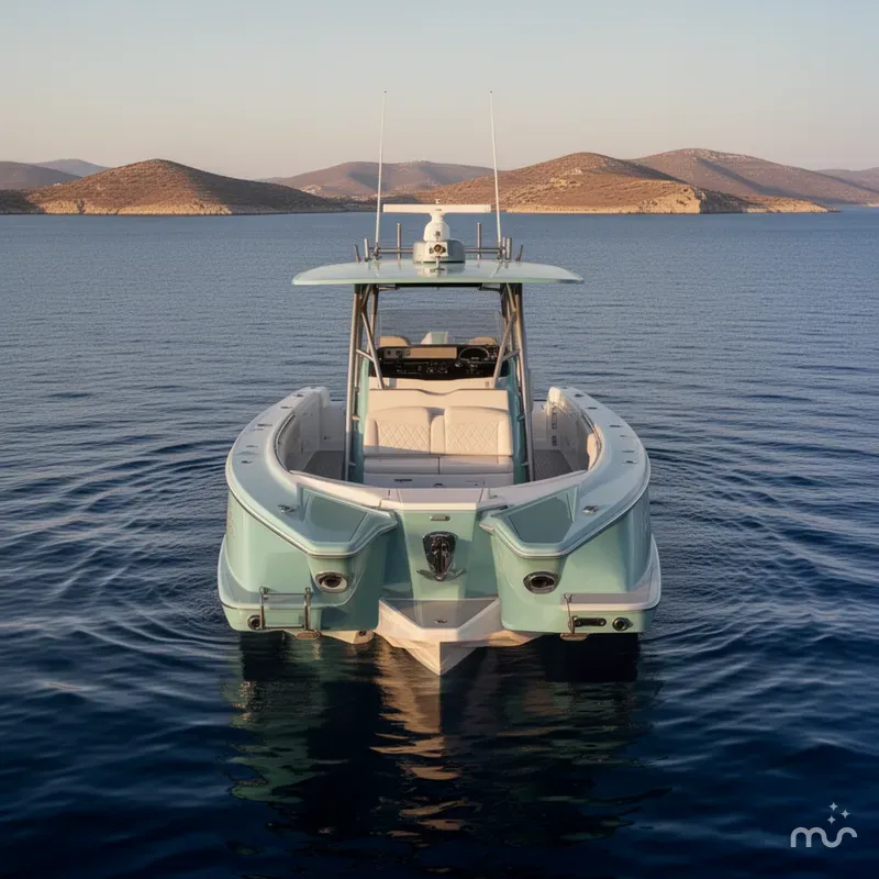 Slide: The Image of Nor-Tech 390 Sport Center Console 2024 - 3