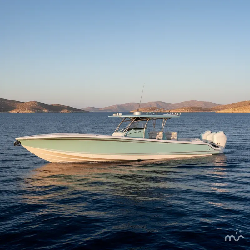 Slide: The Image of Nor-Tech 390 Sport Center Console 2024 - 4