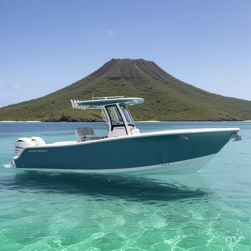 Slide: The Image of Sportsman Open 252 Center Console 2026 - 2