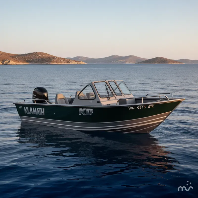 Slide: The Image of Klamath Boats 19 GTX 2021 - 2