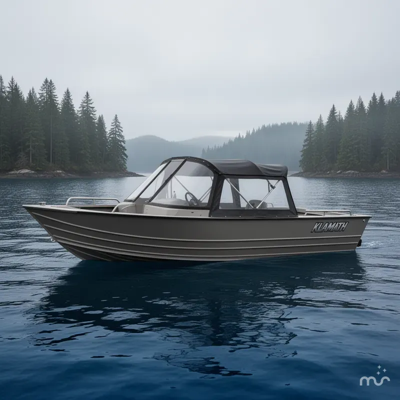 Slide: The Image of Klamath Boats 18 Open 2018 - 2