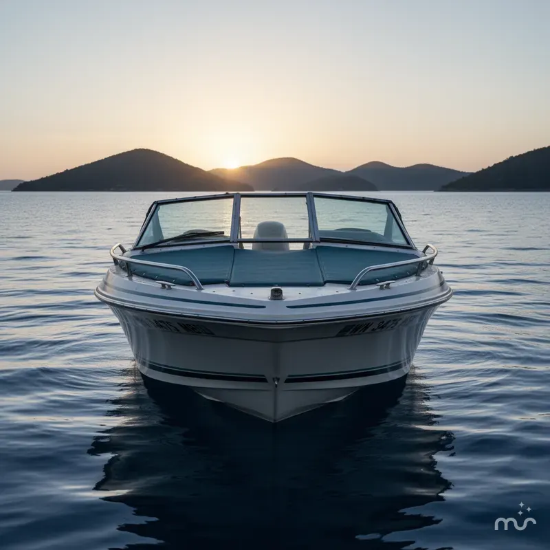 Slide: The Image of Sea Ray 180 Bowrider 1990 - 3