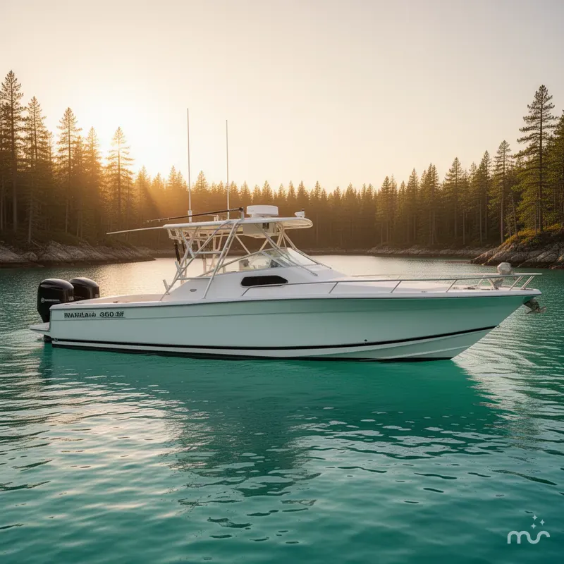 Slide: The Image of Marlin 350 Sportfish 1993 - 2