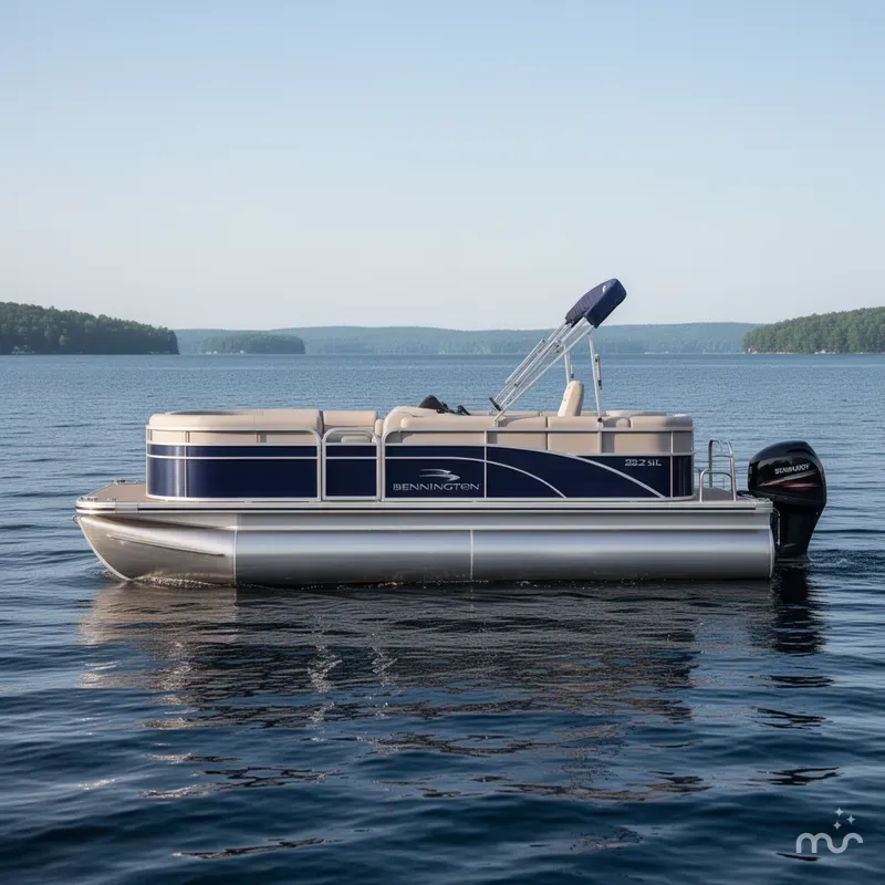 Slide: The Image of Bennington 22 SL Pontoon 2012 - 0