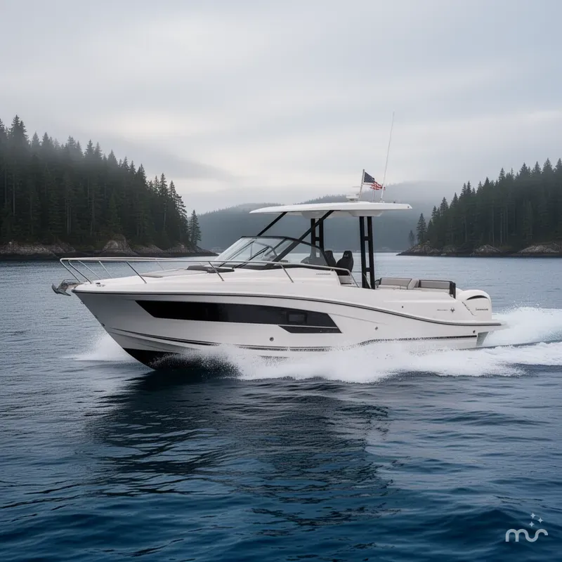 Slide: The Image of Jeanneau Leader 9.0 WA Series 2 2026 - 2