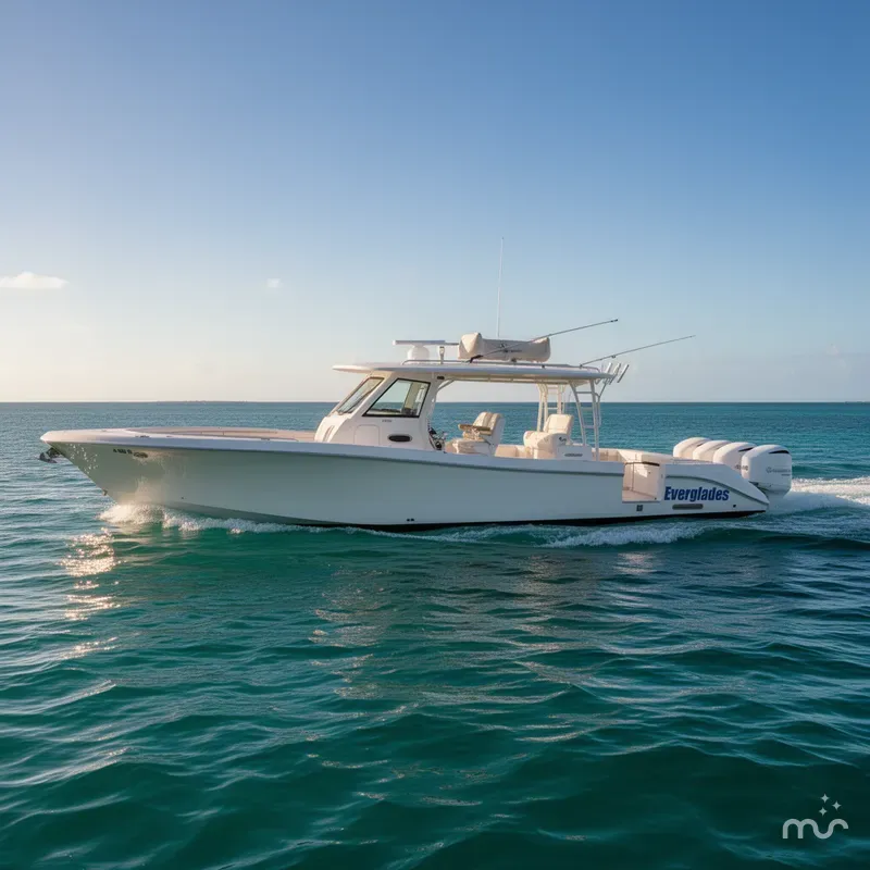 Slide: The Image of Everglades 435 Center Console 2016 - 2