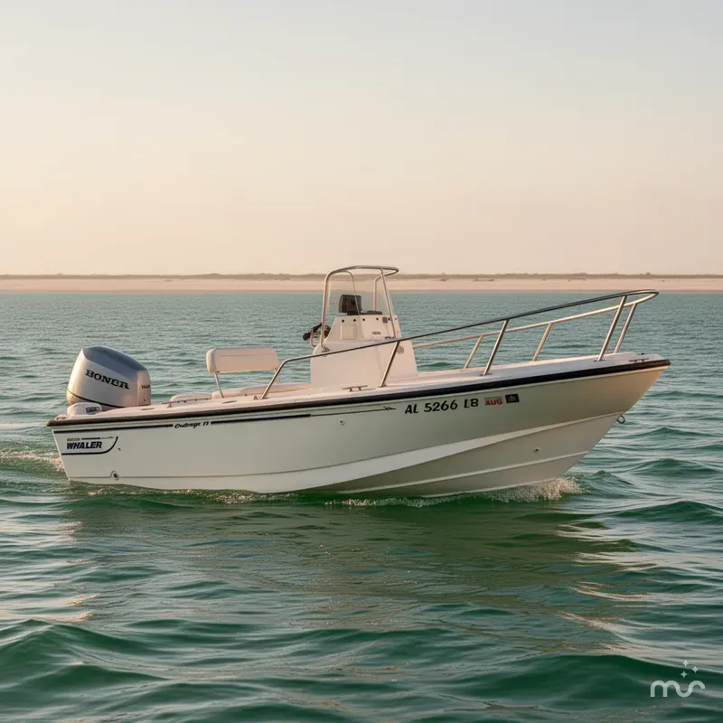 Slide: The Image of Boston Whaler Outrage 17 1999 - 0