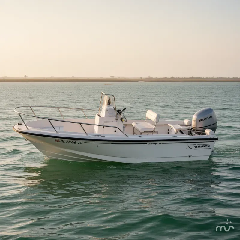 Slide: The Image of Boston Whaler Outrage 17 1999 - 1