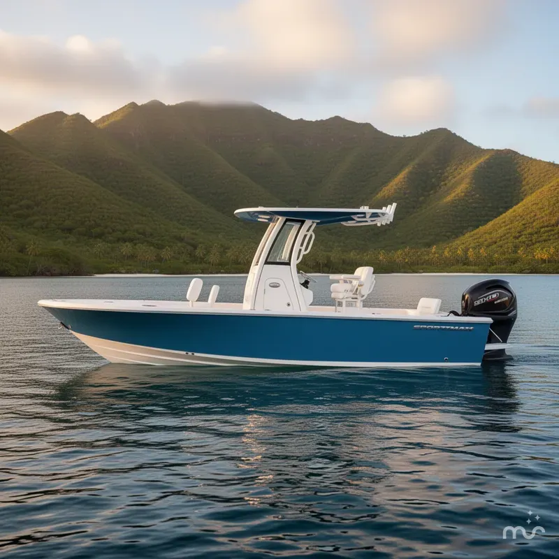 Slide: The Image of Sportsman Masters 227 Bay Boat 2026 - 2