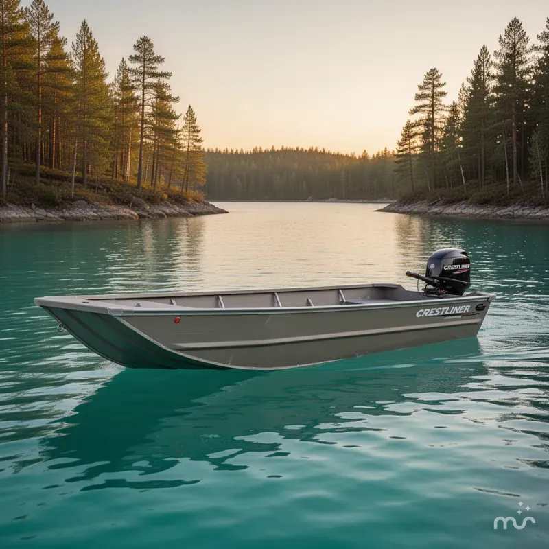 Slide: The Image of Crestliner 1760 Retriever Jon 2026 - 2