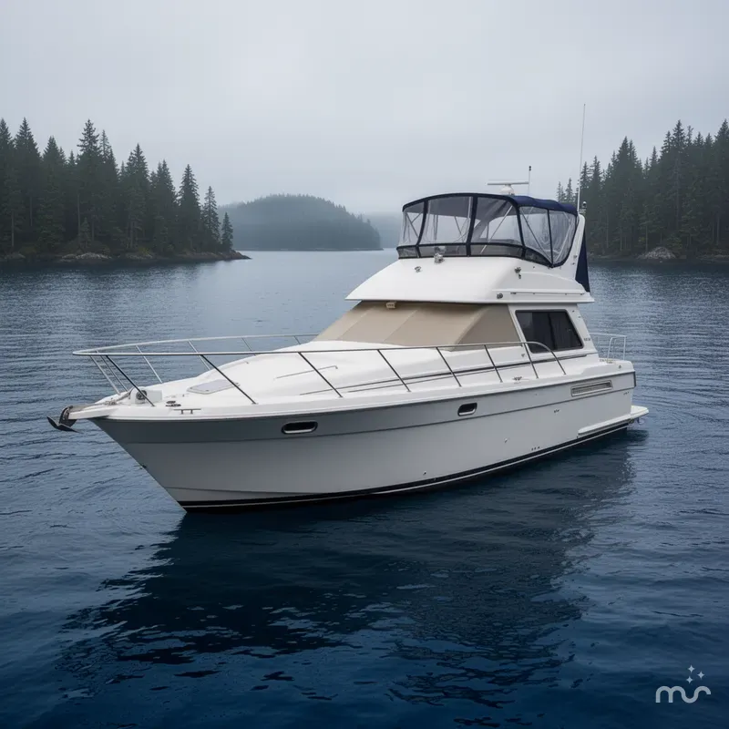 Slide: The Image of Bayliner 3988 Motoryacht 1997 - 2