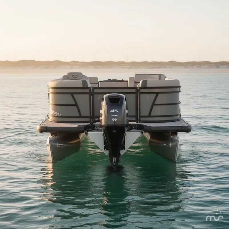 Slide: The Image of Godfrey Sweetwater 22' Split Bench Tritoon - 2286 SBC 2026 - 3