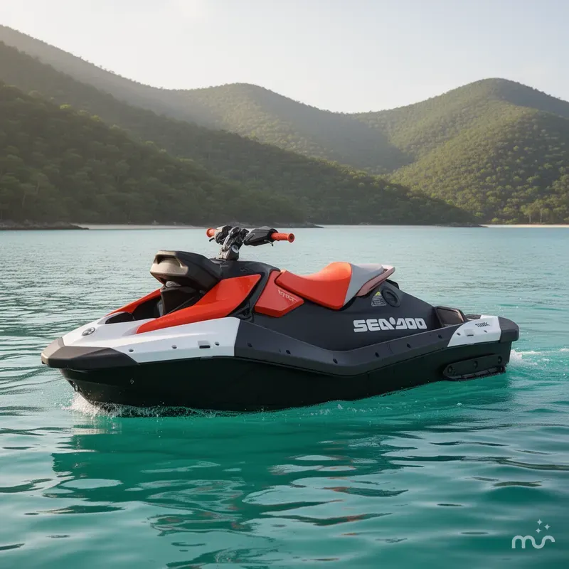 Slide: The Image of Sea-Doo Spark Trixx for 1 iBR and Audio in option 2026 - 2