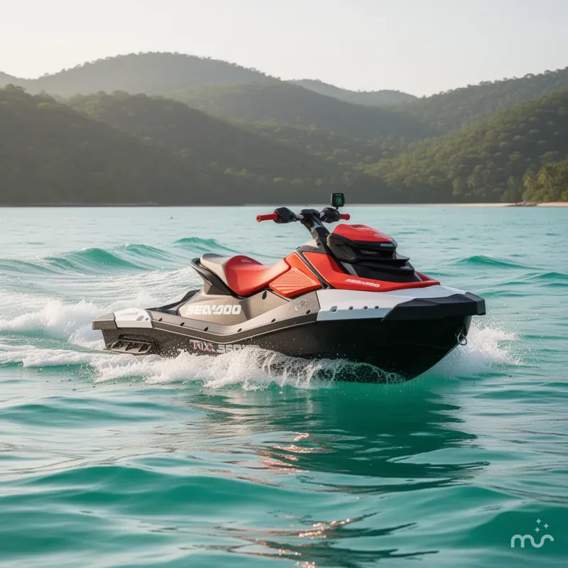 Slide: The Image of Sea-Doo Spark Trixx for 1 iBR and Audio in option 2026 - 4