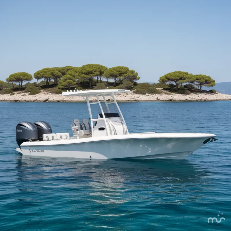 Slide: The Image of Shearwater 270 SS Open Carolina 2024 - 2
