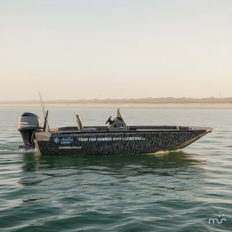 Slide: The Image of Thor Fish Hammer WITH LIVEWELL-YAMAHA 60 2026 - 0