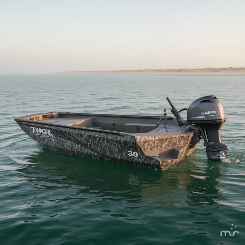 Slide: The Image of Thor Fish Hammer WITH LIVEWELL-YAMAHA 60 2026 - 1