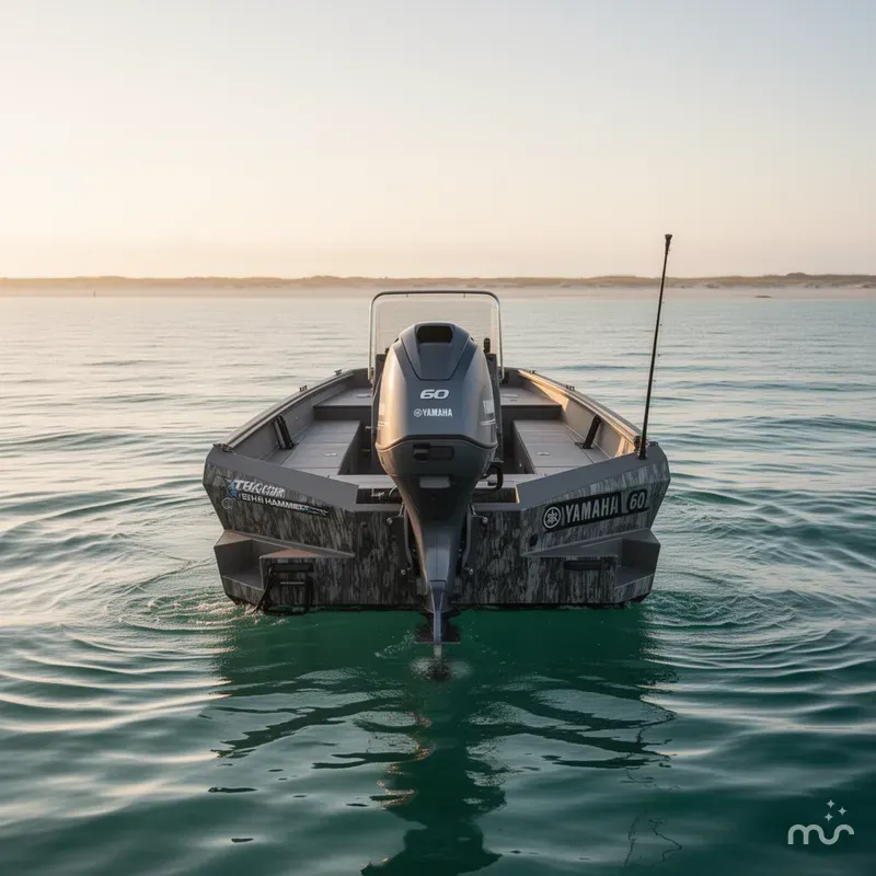 Slide: The Image of Thor Fish Hammer WITH LIVEWELL-YAMAHA 60 2026 - 2