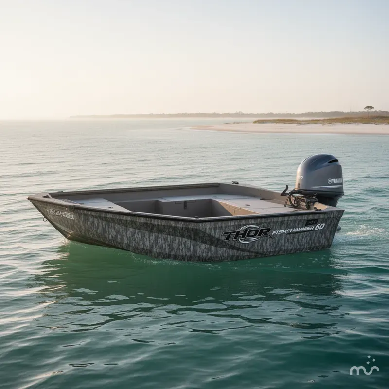 Slide: The Image of Thor Fish Hammer WITH LIVEWELL-YAMAHA 60 2026 - 1