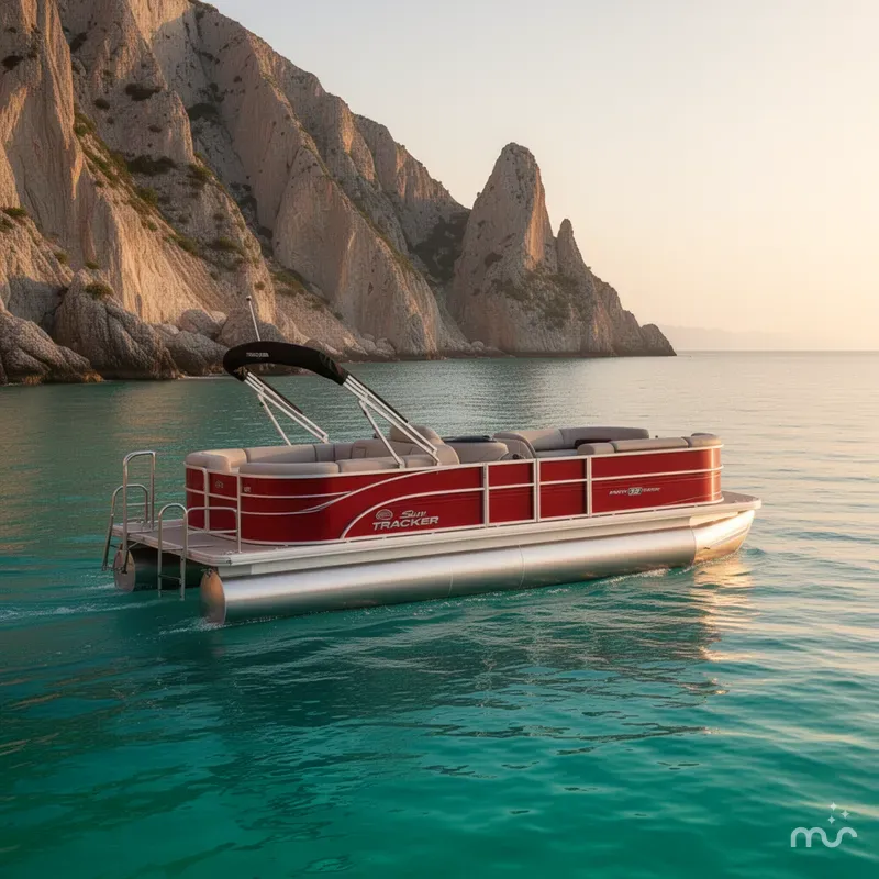The Image of Sun Tracker Party Barge 22 DLX 2026 - 0