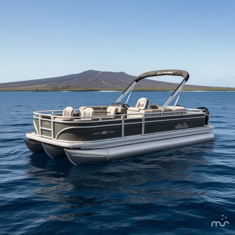 The Image of Sun Tracker Fishin' Barge 22 DLX 2026 - 0