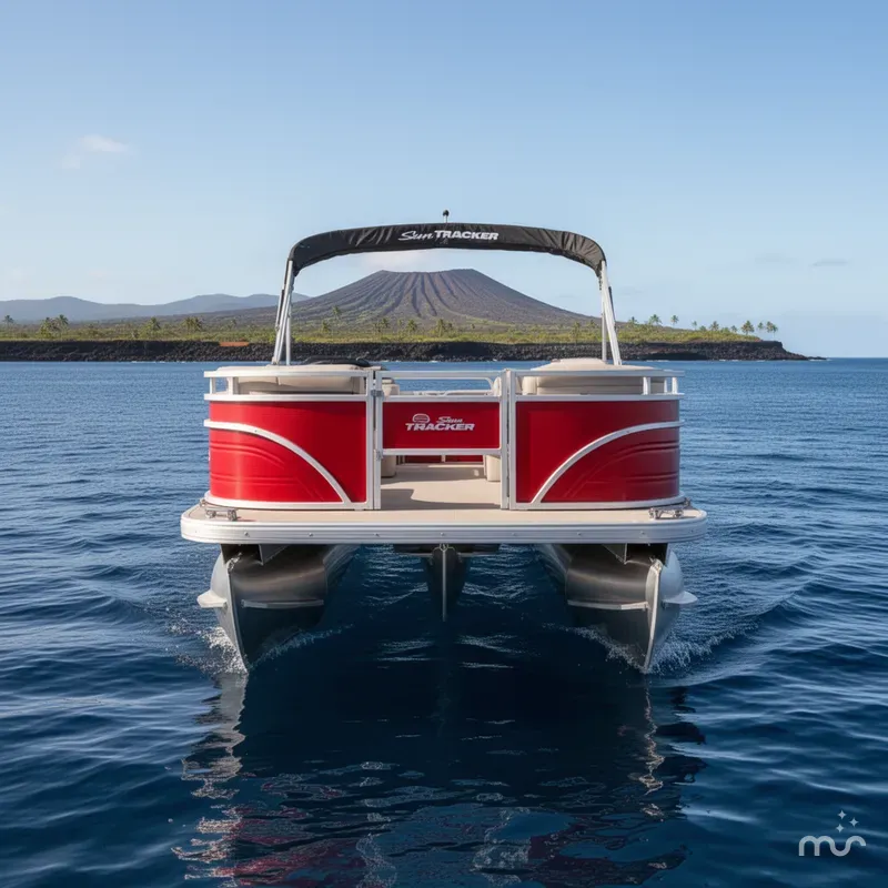 Slide: The Image of Sun Tracker Fishin' Barge 22 DLX 2026 - 1