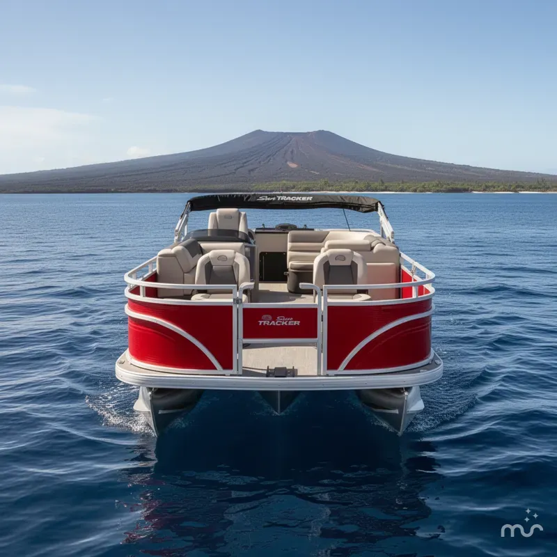 Slide: The Image of Sun Tracker Fishin' Barge 22 DLX 2026 - 3