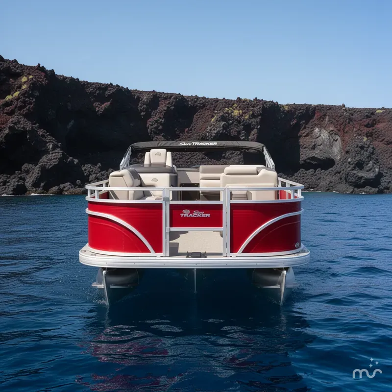 Slide: The Image of Sun Tracker Fishin' Barge 22 DLX 2026 - 3