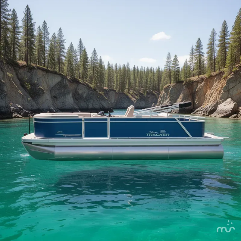 Slide: The Image of Sun Tracker Party Barge 22 RF XP3 2026 - 2