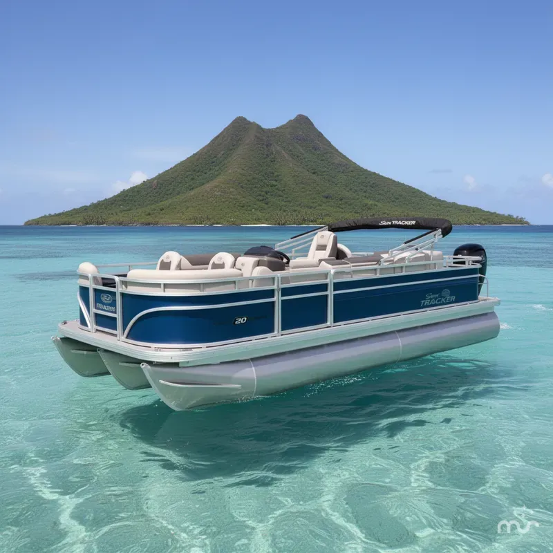 The Image of Sun Tracker Fishin' Barge 20 DLX 2026 - 0