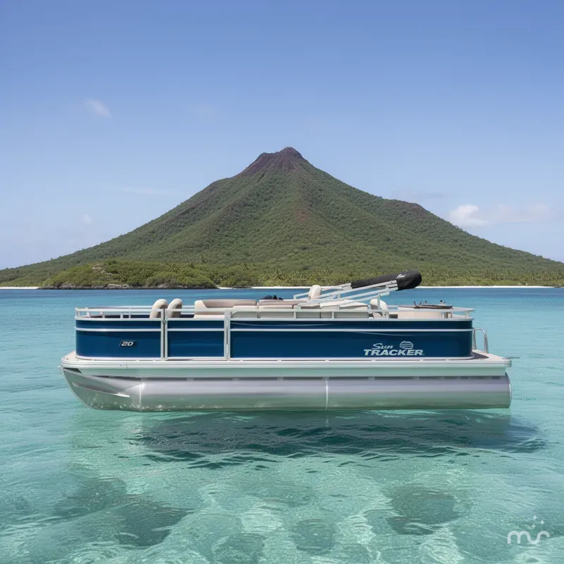 Slide: The Image of Sun Tracker Fishin' Barge 20 DLX 2026 - 2