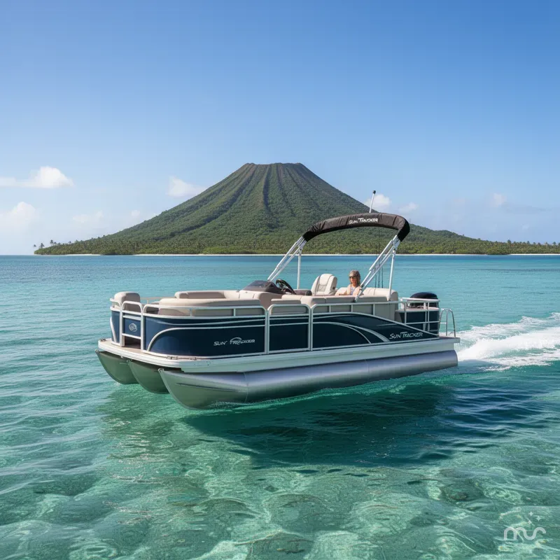 Slide: The Image of Sun Tracker Fishin' Barge 20 DLX 2026 - 4