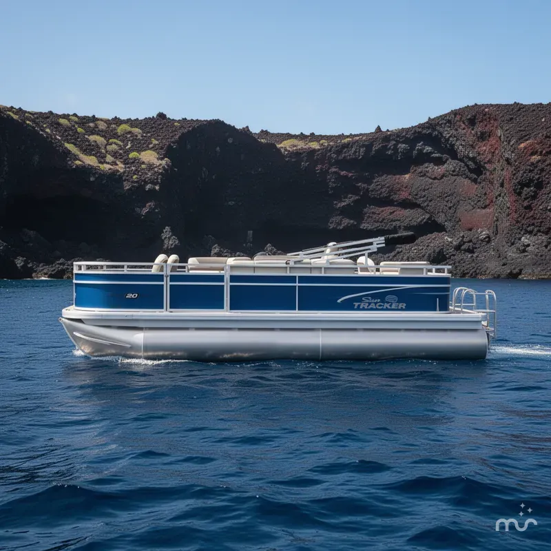 Slide: The Image of Sun Tracker Fishin' Barge 20 DLX 2026 - 2