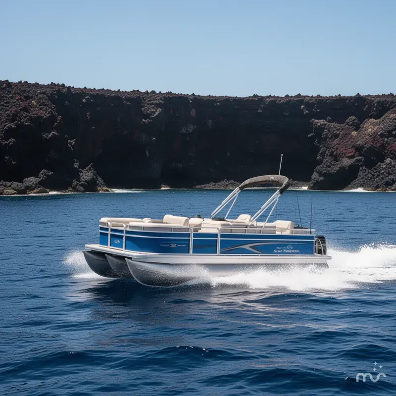 Slide: The Image of Sun Tracker Fishin' Barge 20 DLX 2026 - 4