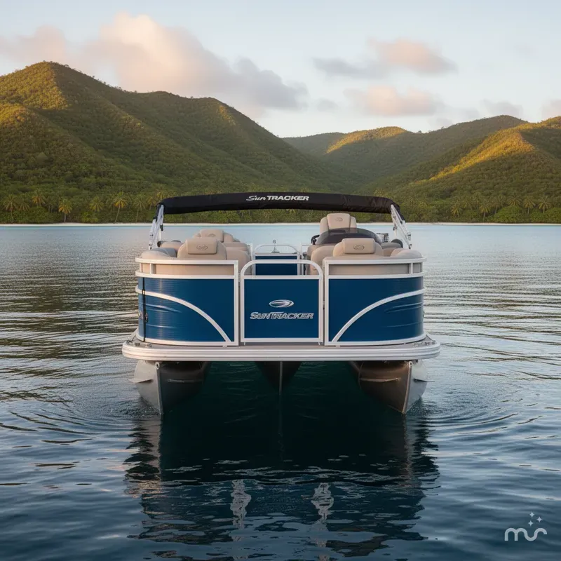 Slide: The Image of Sun Tracker Fishin' Barge 20 DLX 2026 - 3