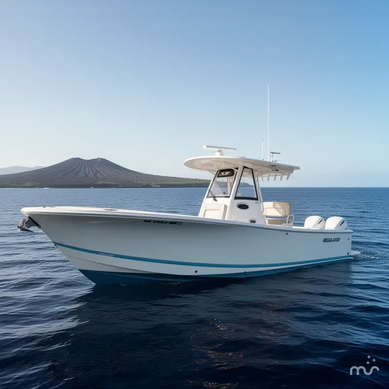 Slide: The Image of Regulator Marine 28 Forward Seating 2021 - 2