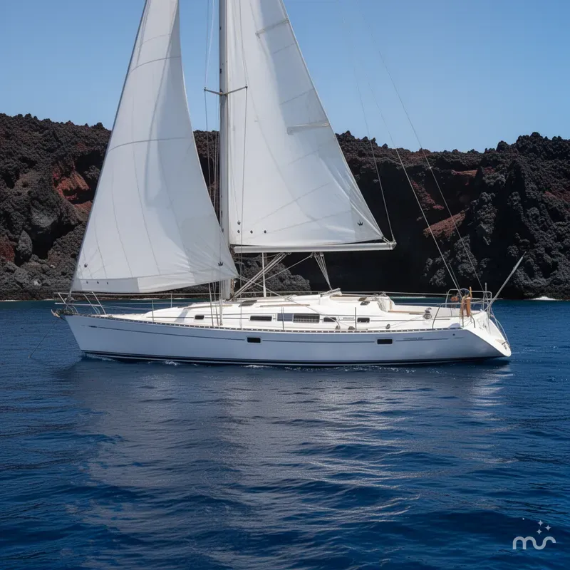 Slide: The Image of Beneteau 381 2001 - 2
