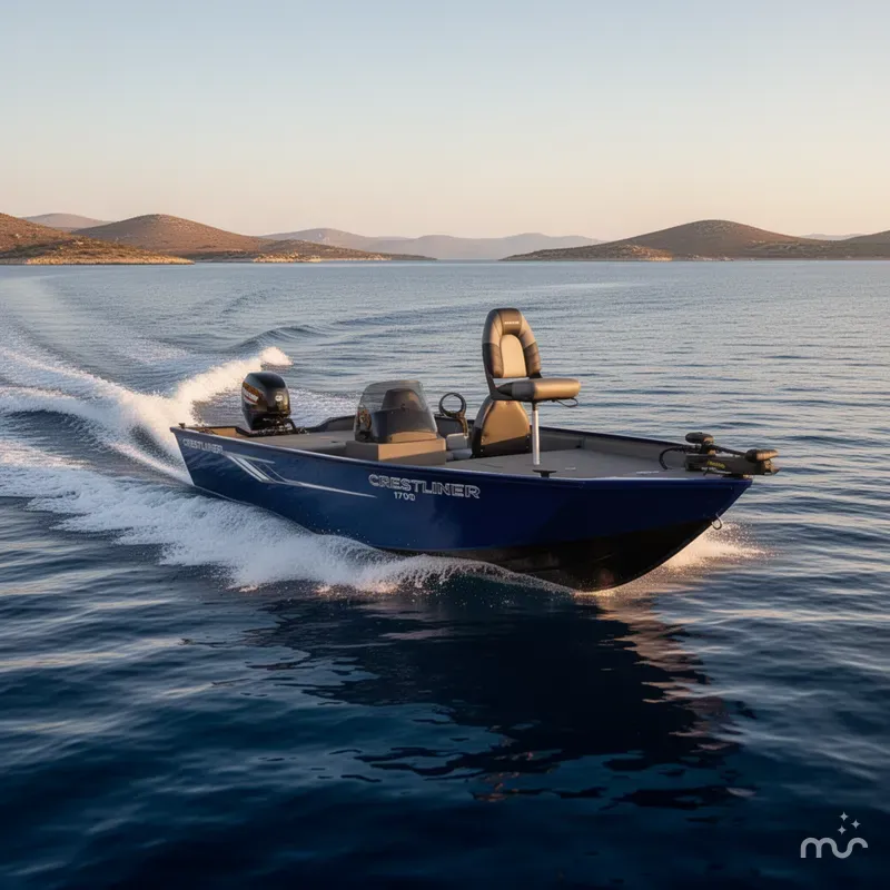 Slide: The Image of Crestliner 1700 Storm 2026 - 2
