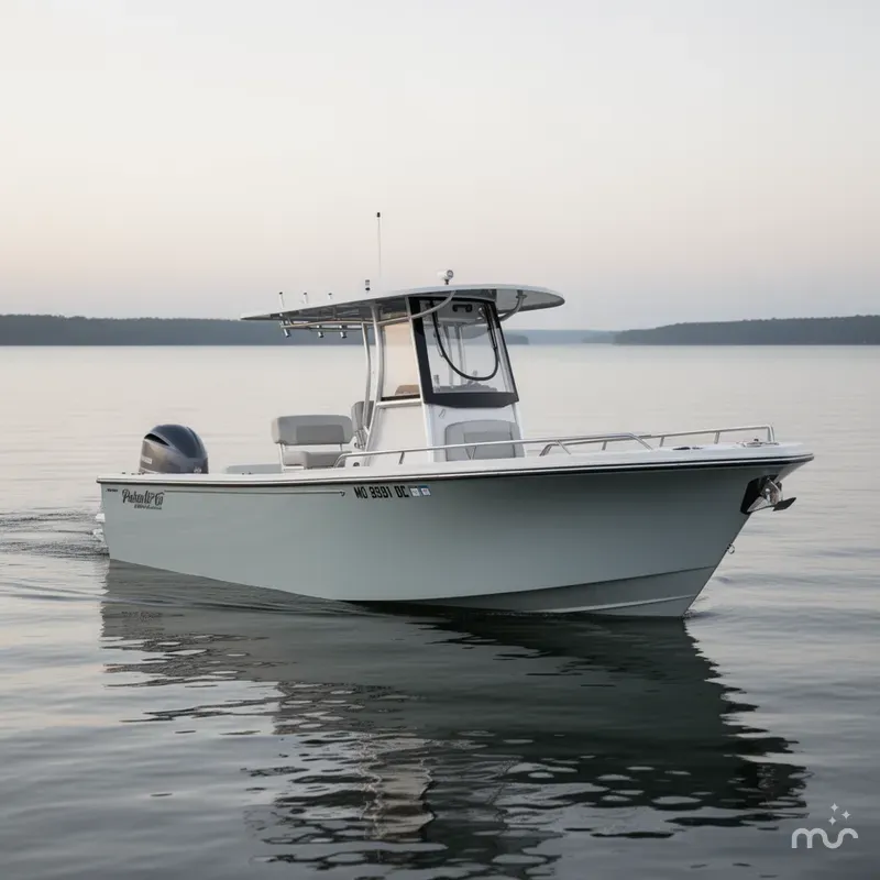 Slide: The Image of Parker Marine 2300 Deep Vee Center Console 2021 - 0